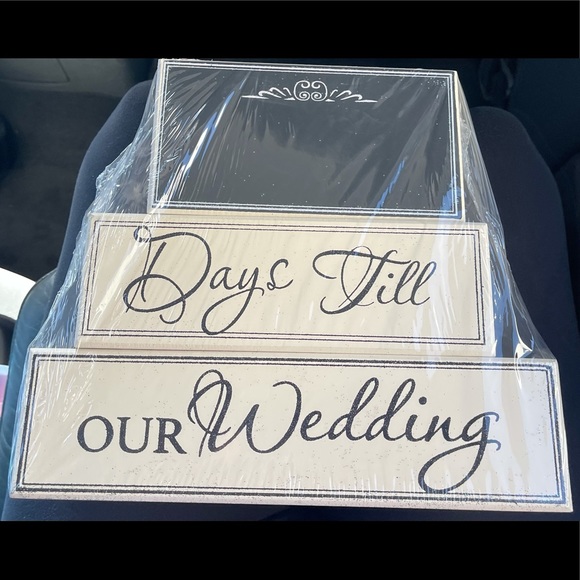 Other - *New* Wedding Countdown Sign